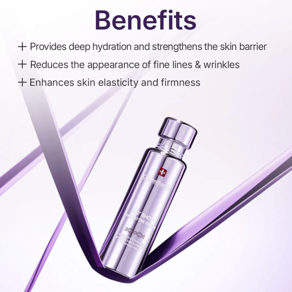 Centellian24 360º Shot PDRN Active Serum – intensivt fuktighetsgivende og oppstrammende serum som styrker hudbarrieren, reduserer fine linjer og forbedrer hudens fasthet og glød.