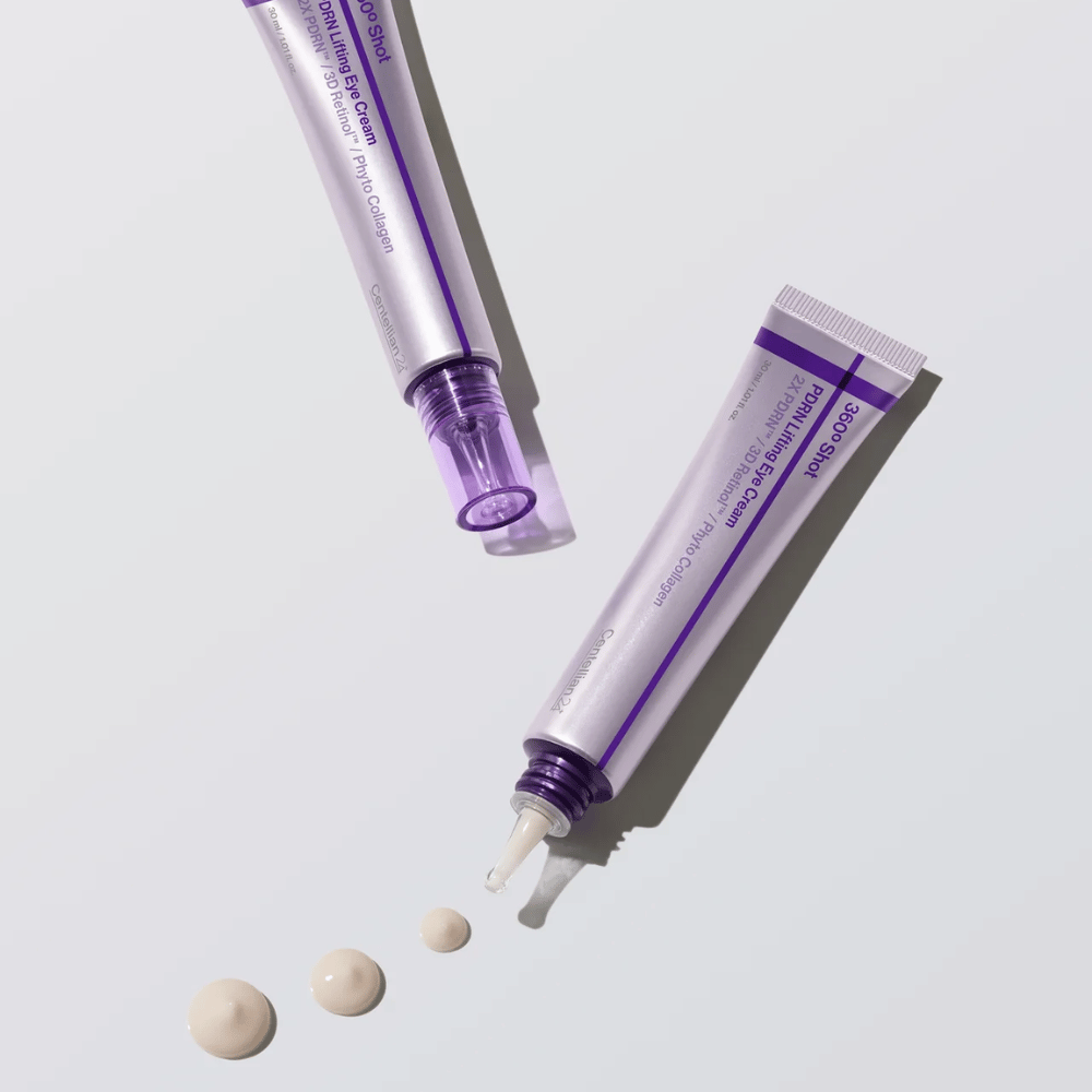 Centellian24 360º Shot PDRN Lifting Eye Cream – koreansk Øyekrem med PDRN og kollagen som hjelper til med å fukte huden rundt øynene og forbedre hudens elastisitet.