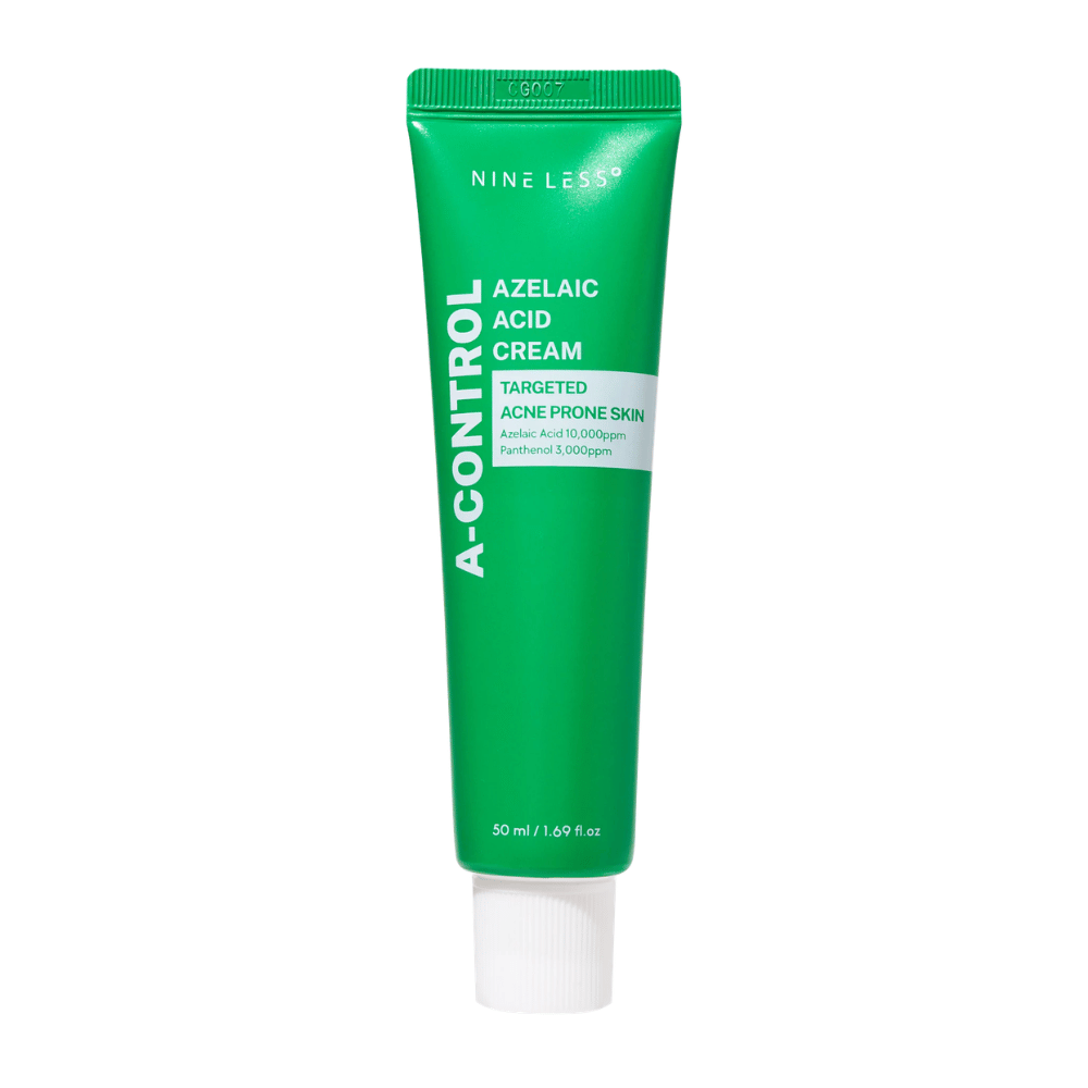 NINELESS A-Control Azelaic Acid Cream ansiktskrem – koreansk krem med azelainsyre som hjelper til med å redusere urenheter, berolige huden og forbedre hudens struktur.