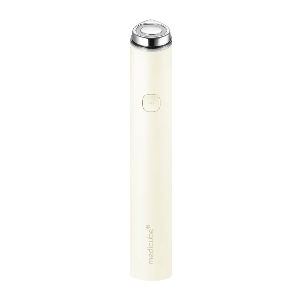medicube AGE-R Booster Pro Mini Plus Beige elektrisk hudpleieenhet for forbedret absorpsjon og hudfornyelse