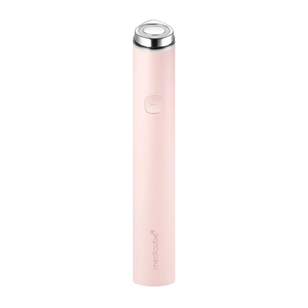 medicube AGE-R Booster Pro Mini Plus Rosa bærbar beauty device for økt glød og mer effektiv hudpleierutine