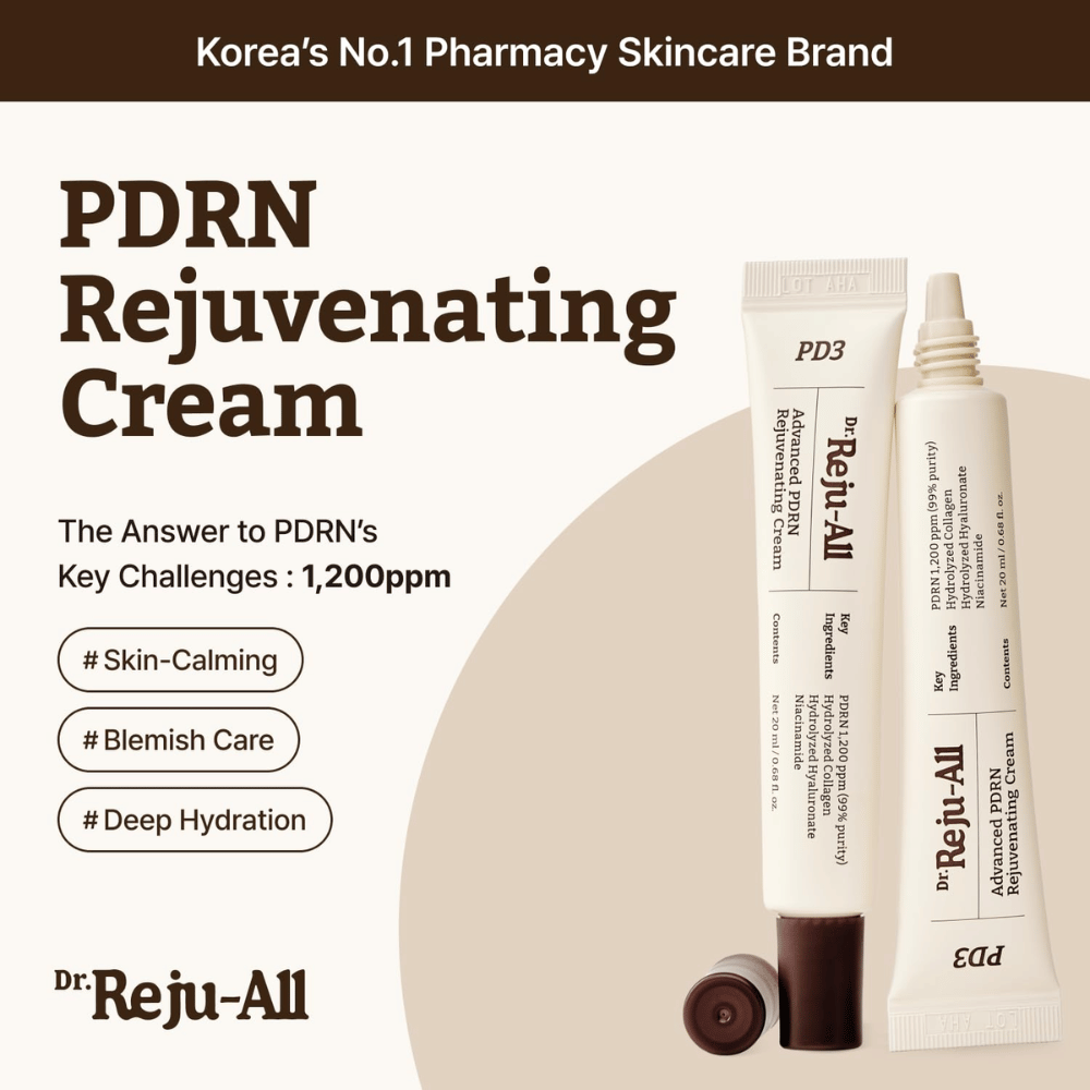 Dr. Reju-All PDRN Rejuvenating Cream – koreansk apotek hudpleie med hudfornyende PDRN-teknologi