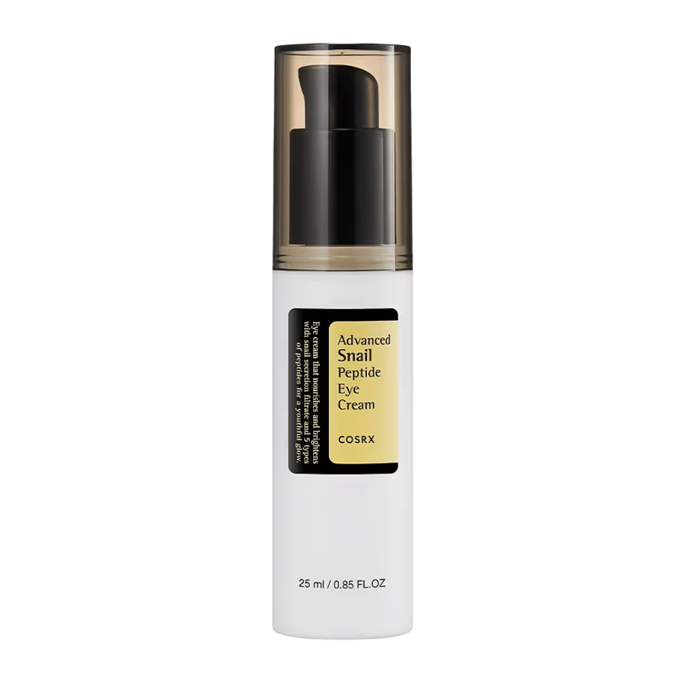 COSRX Advanced Snail Peptide Eye Cream 25 ml – koreansk Øyekrem med snegleslim og peptidkompleks mot rynker og mørke ringer