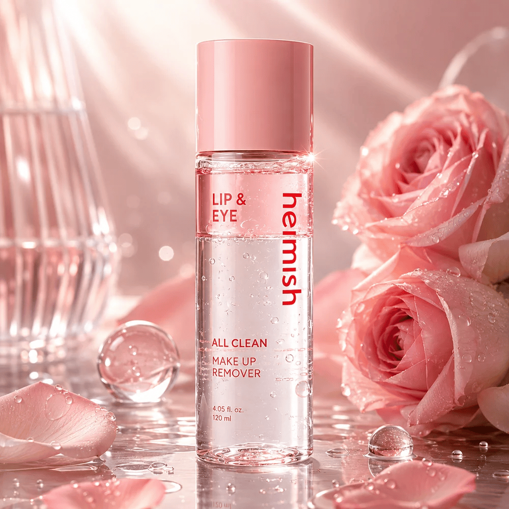 heimish All Clean Makeup Remover med fuktighetsgivende tofaseformel for vannfast sminke