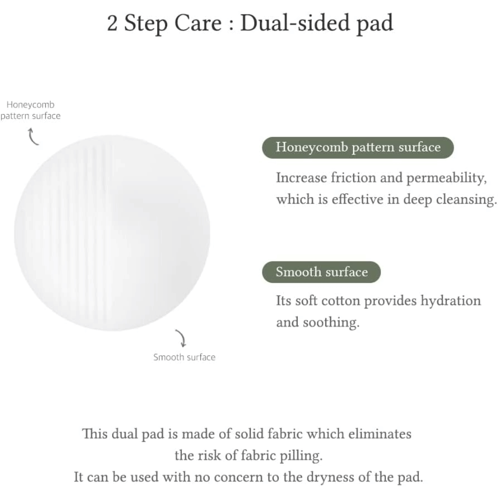 Dr. Althea 85% Anastatica Skin Conditioning Pad med dobbeltsidig pad for skånsom eksfoliering, rens og fuktgivende hudpleie.