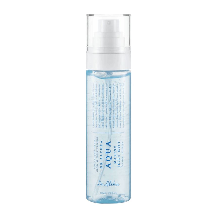 Produktbilde av Dr. Althea Aqua Marine Jelly Mist med transparent emballasje og gelé-basert formel