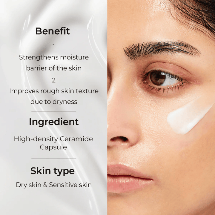 AESTURA Atobarrier 365 Lotion styrker hudens fuktbarriere, forbedrer tørr hud og inneholder ceramidkapsler for sensitiv hud.