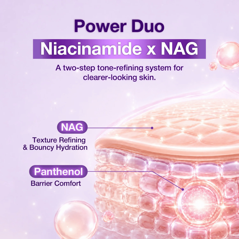3. NINE LESS B-Boost 22% Niacinamide Serum – niacinamid og NAG for jevnere hudstruktur og fuktighet