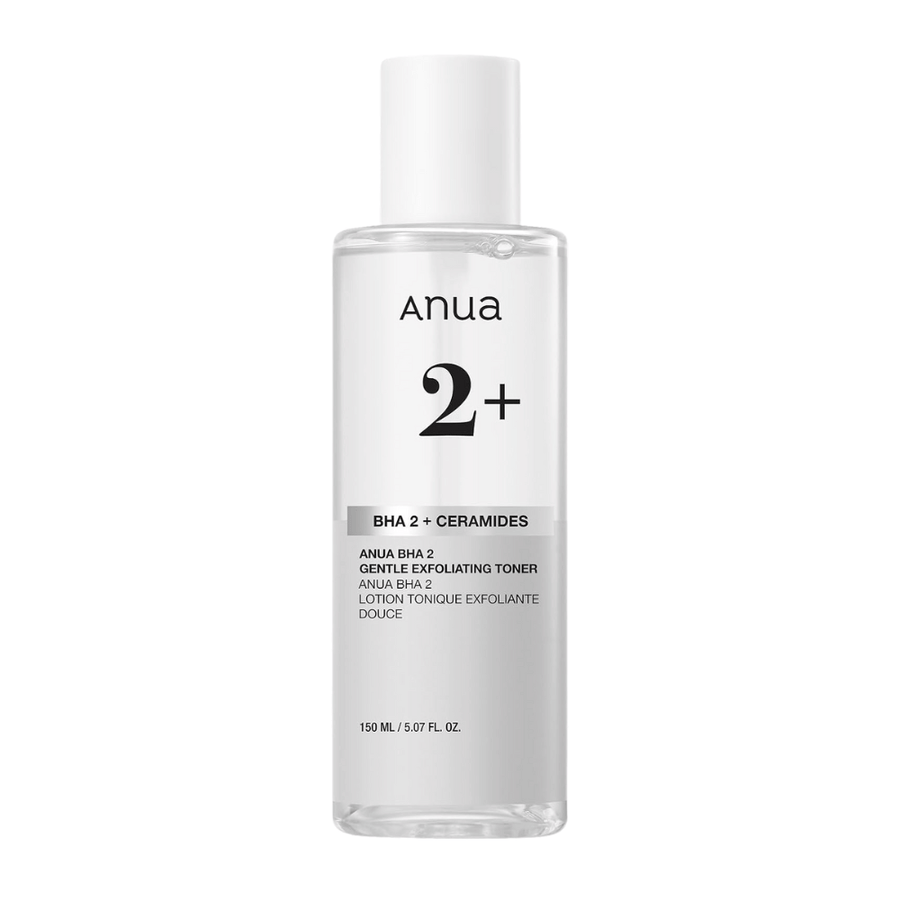 Anua BHA 2% Gentle Exfoliating Toner 150 ml – eksfolierende ansiktsvann med salisylsyre og ceramider for klarere hud