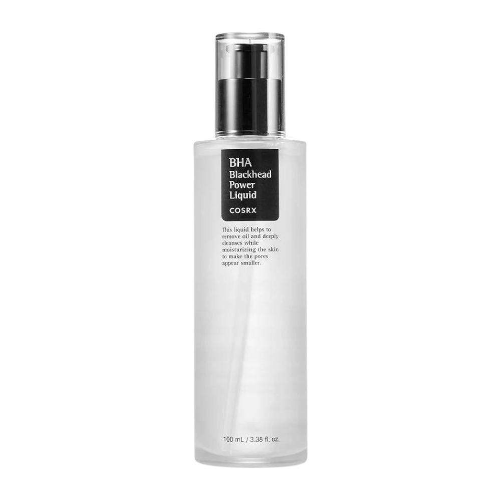 COSRX BHA Blackhead Power Liquid 100 ml – poreminskende ansiktsbehandling med BHA for klarere hud og jevnere hudstruktur.