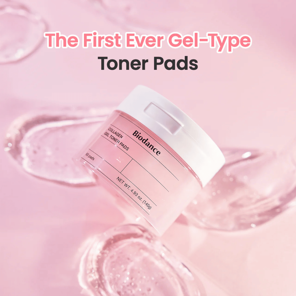 Biodance Collagen Gel Toner Pads er de første gelbaserte tonerpadsene som fukter og jevner ut huden. Perfekt for en rask og enkel hudpleierutine som gir glød og forbedrer hudens struktur.