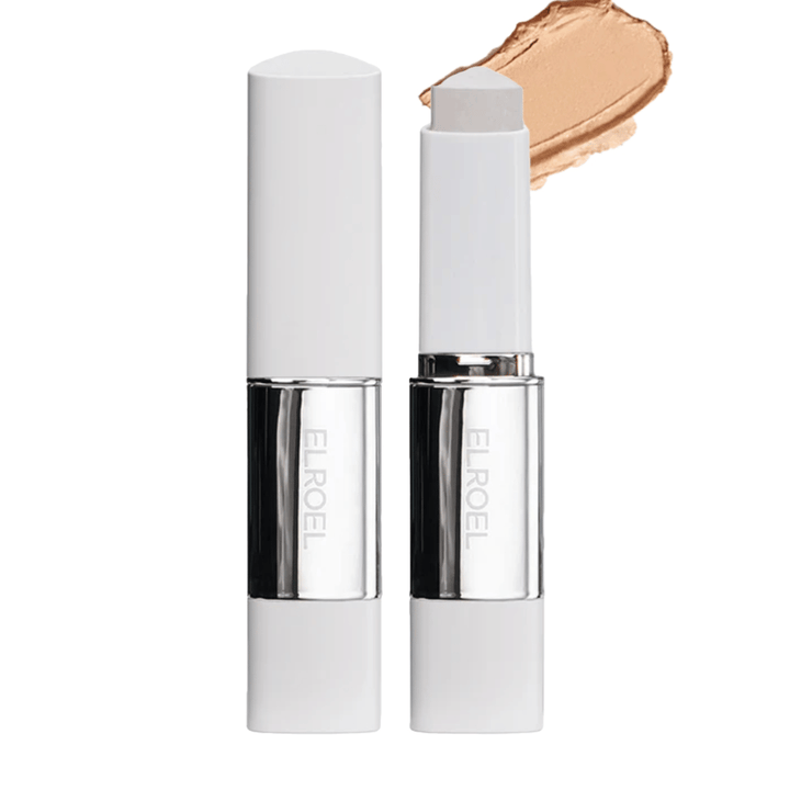 ELROEL Blanc Cover Cream Stick concealer i dyp nyanse med høy dekning og myk, hudnær finish.