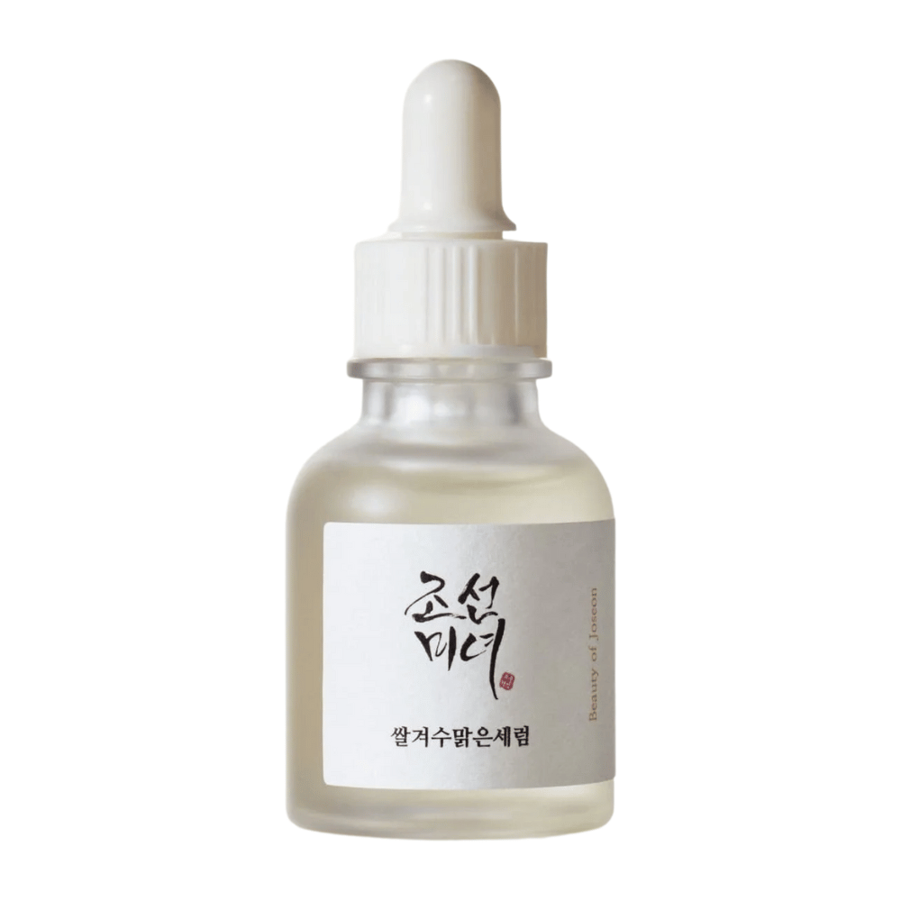 Beauty of Joseon Glow Deep Serum i glassflaske med pipette og tradisjonell koreansk design.
