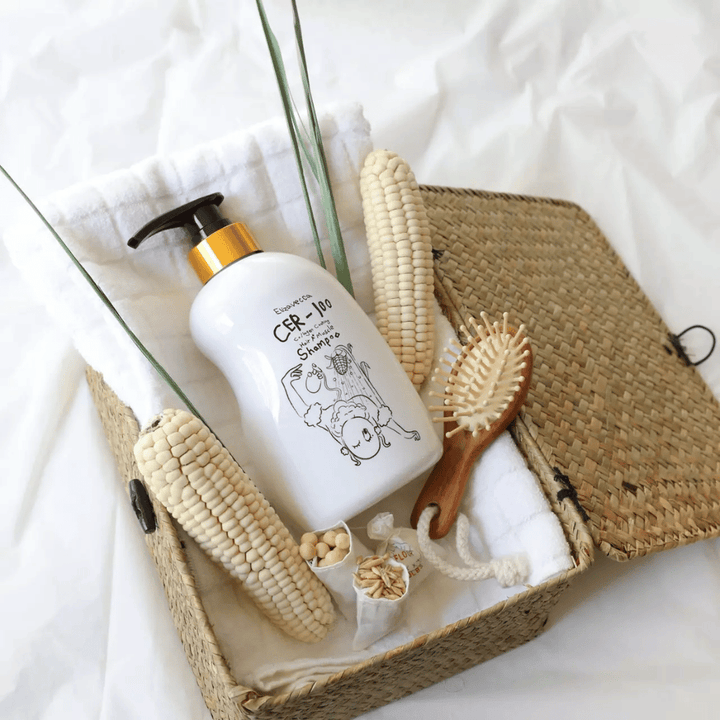 Elizavecca CER-100 Collagen Coating Shampoo – reparerende sjampo med kollagen for svakt, krusete og skadet hår