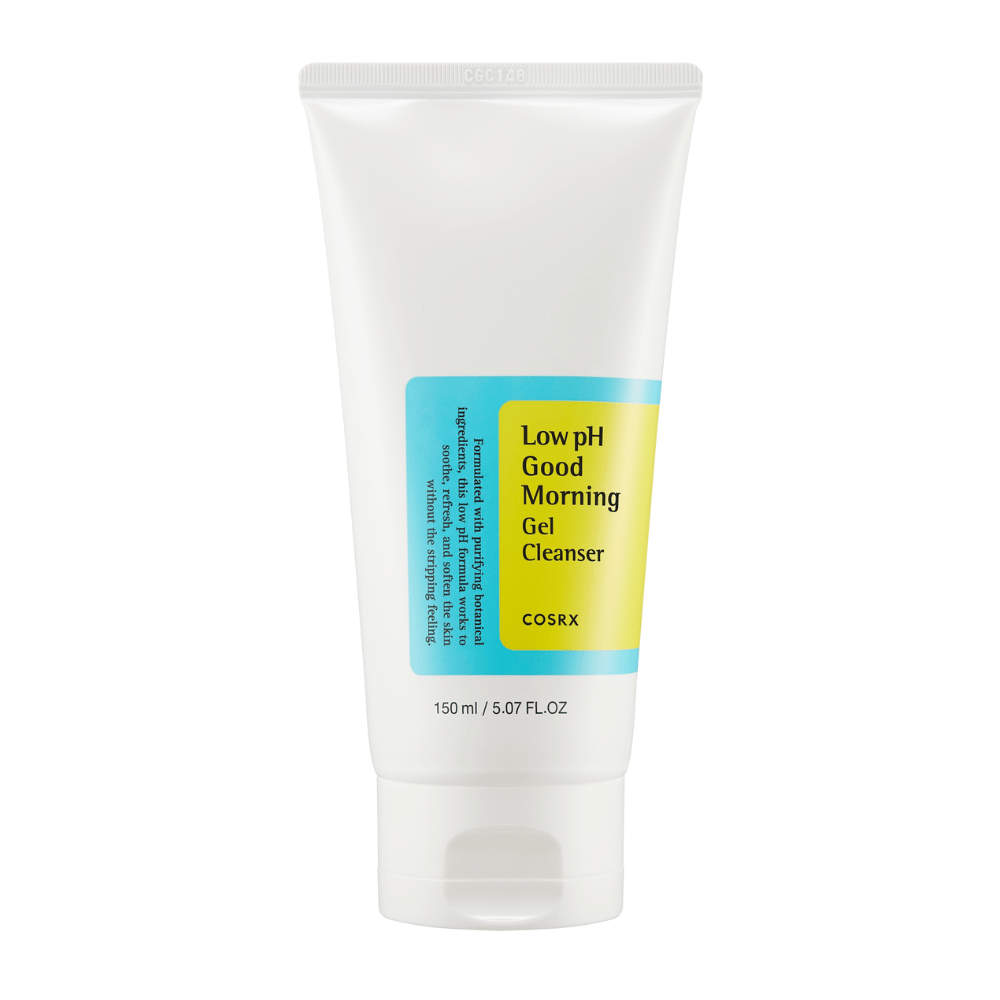 COSRX Low pH Good Morning Gel Cleanser 150ml – koreansk gelrens med lav pH som balanserer huden og fjerner urenheter