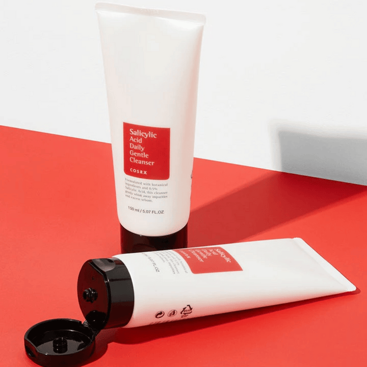 COSRX Salicylic Acid Daily Gentle Cleanser 150ml – ansiktsrengöring med salicylsyra för akne, oren hud och daglig hudvårdsrutin.