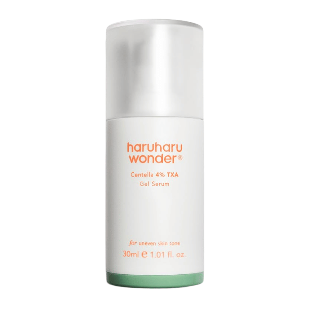 5. Haruharu Wonder Centella 4% TXA Dark Spot Go Away Serum 30 ml – serum for pigmentflekker, ujevn hudtone og økt glød