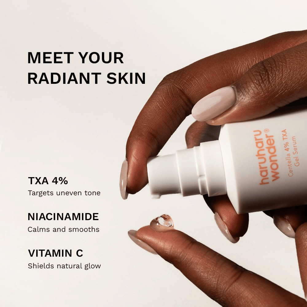 4. Haruharu Wonder Centella 4% TXA Dark Spot Go Away Serum – gelserum med 4 % traneksamsyre, niacinamid og vitamin C