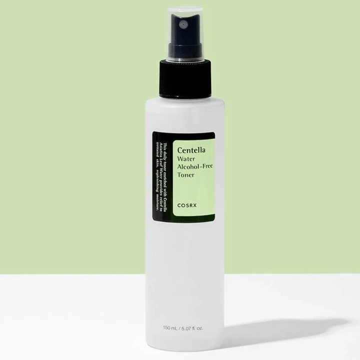 COSRX Centella Water Alcohol-Free Toner med boks 150 ml fuktighetsgivende og alkoholfri toner for balansert hud