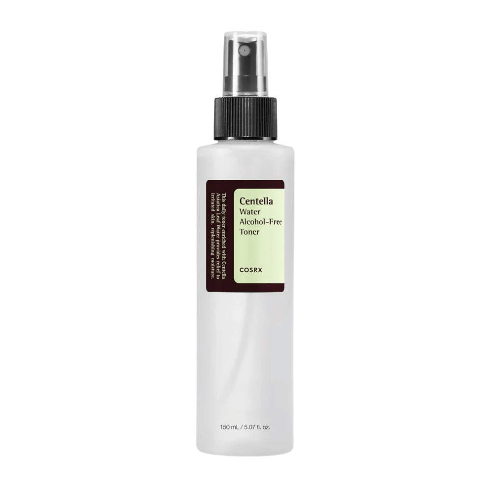 COSRX Centella Water Alcohol-Free Toner 150 ml alkoholfri ansiktstoner med centella asiatica for sensitiv og irritert hud