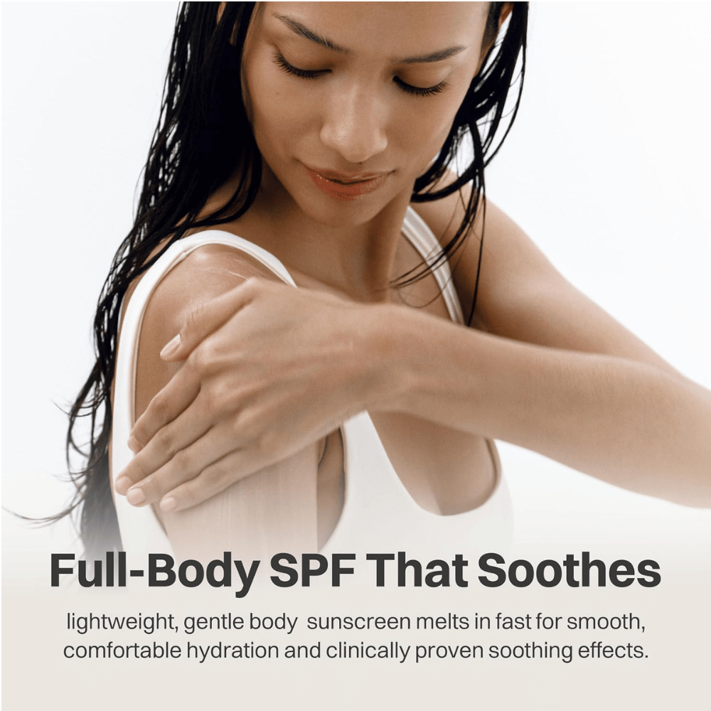 Beauty of Joseon mineralsk solbeskyttelse SPF30 for kroppen med fuktighetsgivende og beroligende formel