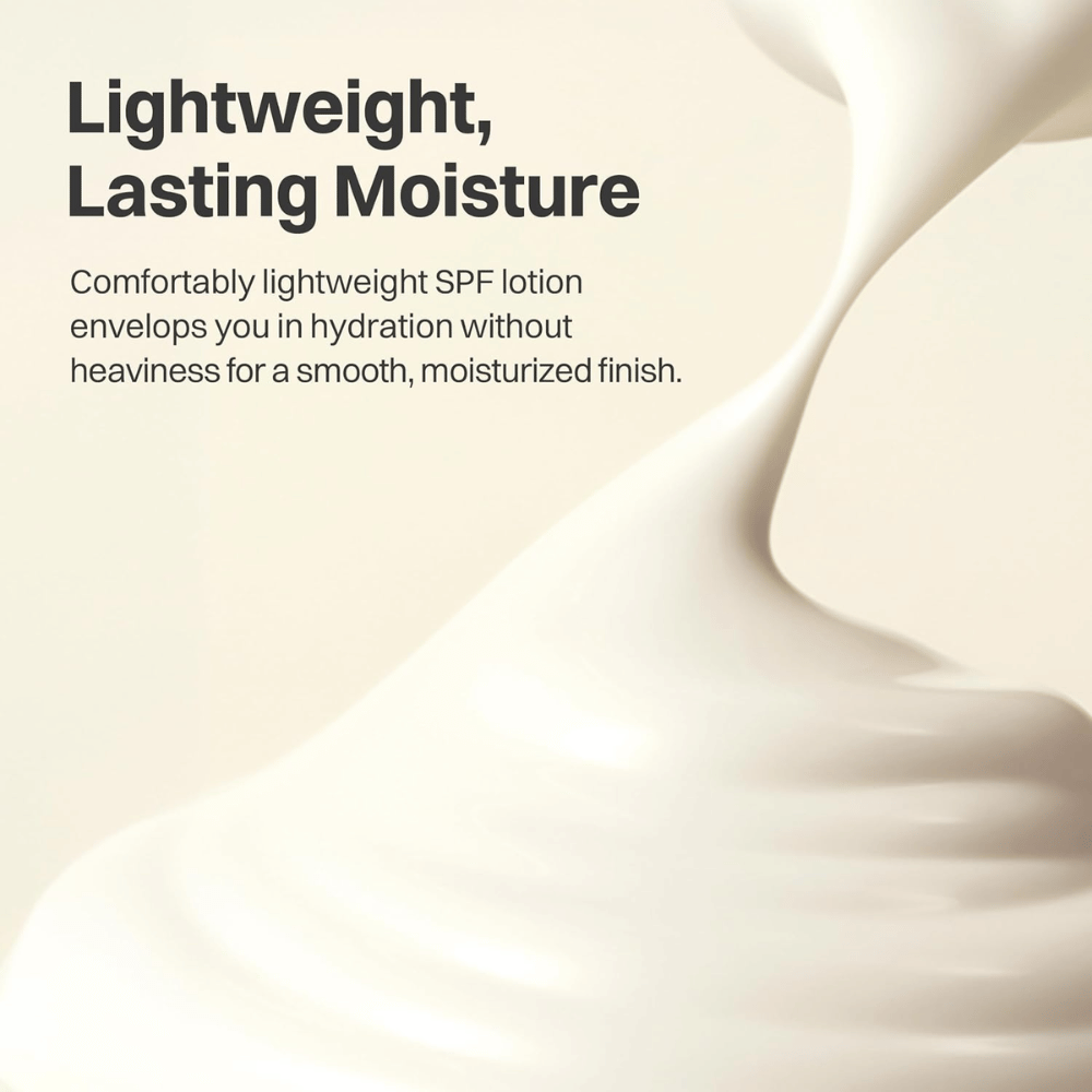Lett og fuktighetsgivende konsistens hos Beauty of Joseon Comfort Protection Mineral Body Sun Lotion SPF30