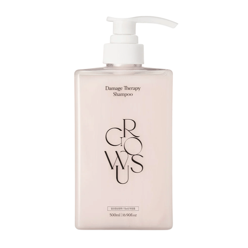 GROWUS Damage Therapy Shampoo EX 500 ml reparerende sjampo produktbilde mot hvit bakgrunn