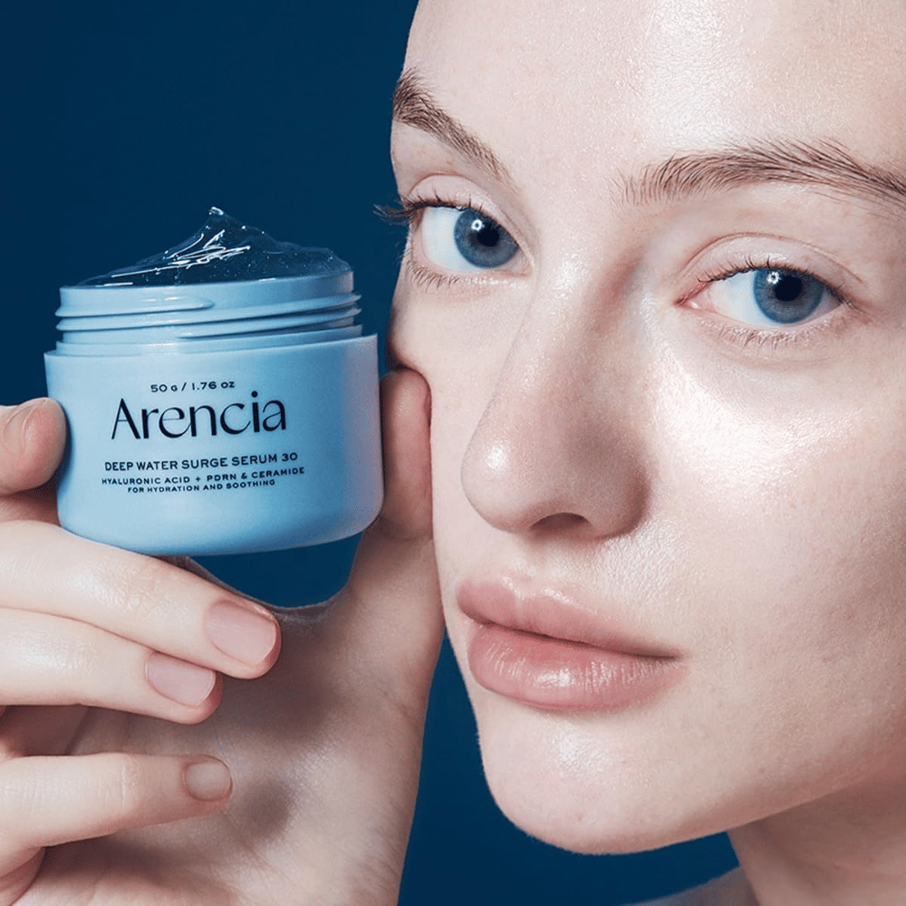 Arencia Deep Water Surge Serum 30 – fuktgivende serum med hyaluronsyre, PDRN og ceramider