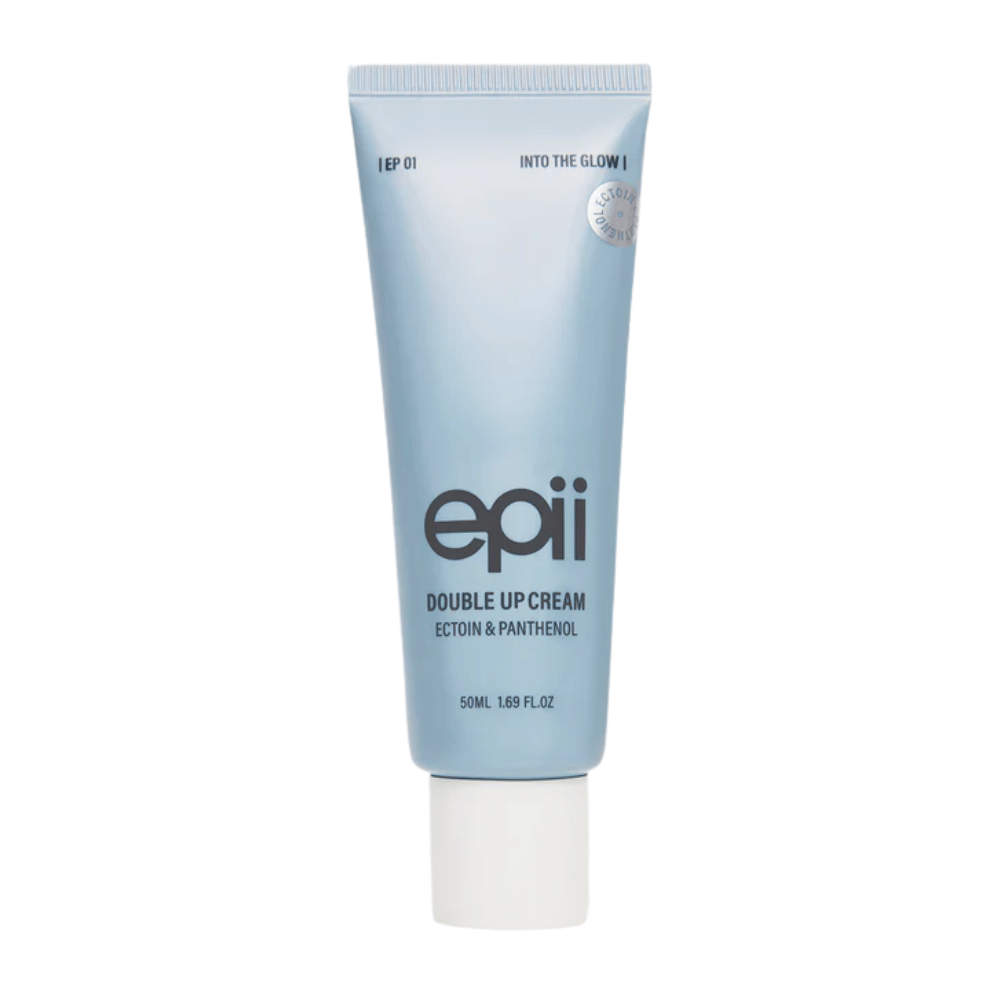 EPII Double Up Cream Ectoin & Panthenol 50 ml – fuktighetsgivende ansiktskrem som beroliger sensitiv hud og styrker hudbarrieren.