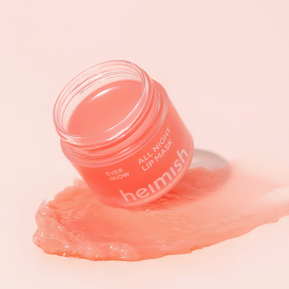 Heimish Ever Glow All Night Lip Mask – nærende nattmaske for tørre og myke lepper