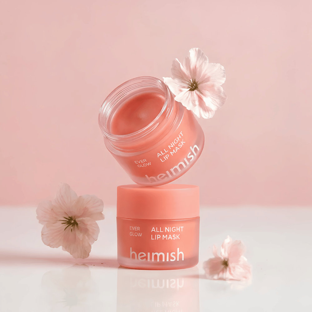 Heimish Ever Glow All Night Lip Mask – fuktighetsgivende leppemaske for myke og pleiede lepper over natten