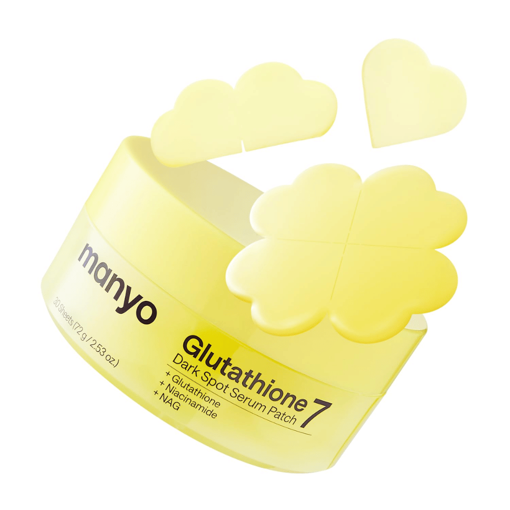 Ma:nyo Glutathione 7 Dark Spot Serum Patch med delbare hydrogelplaster for målrettet behandling av pigmentflekker og misfarging