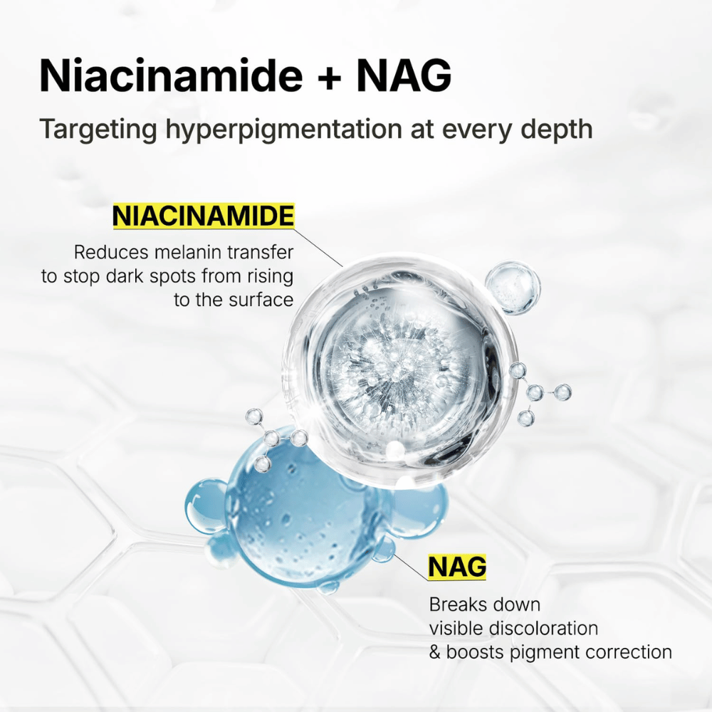 Ma:nyo Glutathione 7 Dark Spot Serum Patch med niacinamide og NAG for å redusere pigmentflekker og jevne ut hudtonen