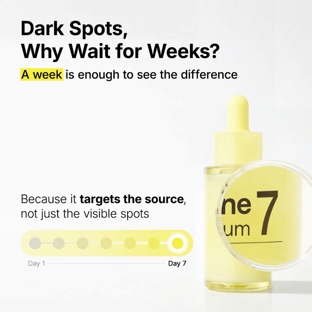 Ma:nyo Glutathione 7 Dark Spot Serum mot pigmentflekker og ujevn hudtone med synlige resultater allerede etter en uke