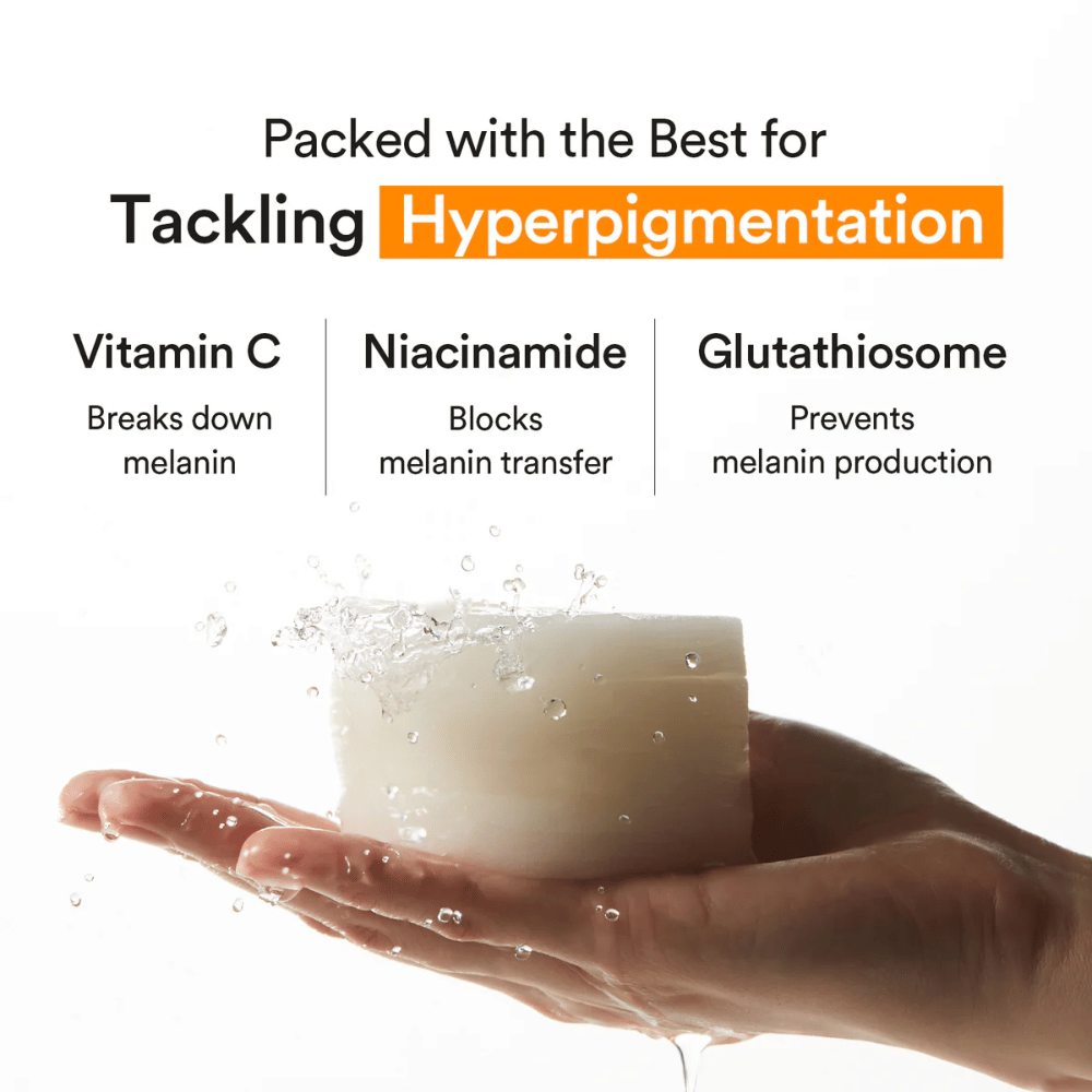 Glødgivende toner pads med vitamin C, niacinamid og glutathiosome mot hyperpigmentering.