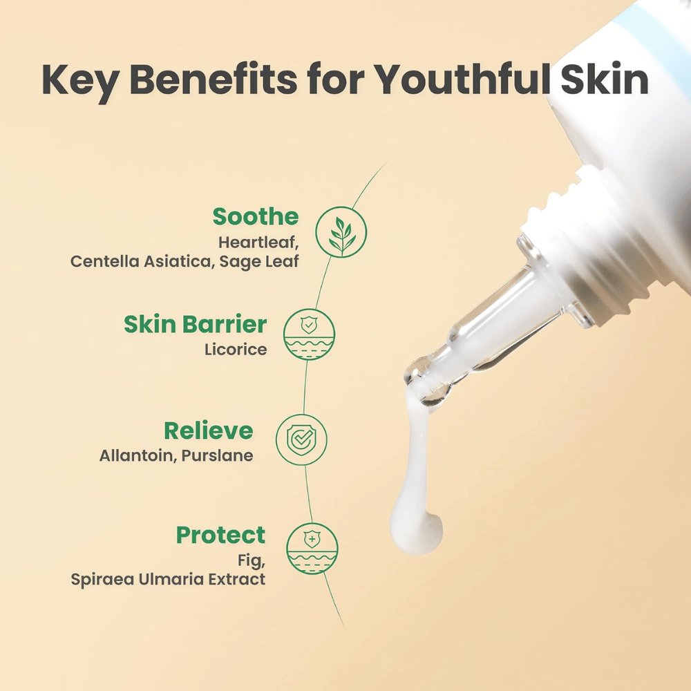 AXIS-Y Heartleaf My Type Calming Cream – beroligende, barriereforsterkende og beskyttende hudpleie