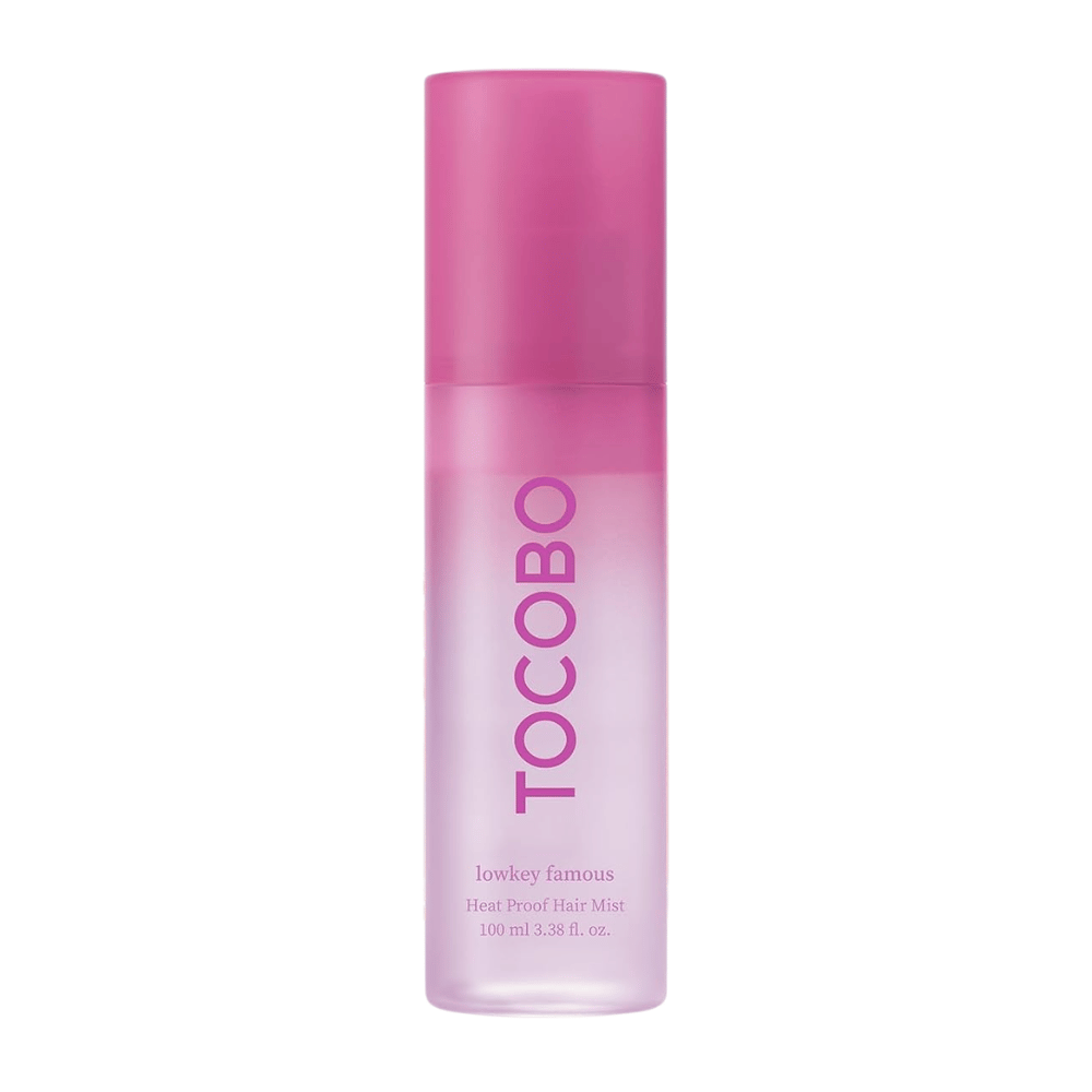 TOCOBO Heat Proof Hair Mist #01 Lowkey Famous – produktbilde av varmebeskyttende hair mist