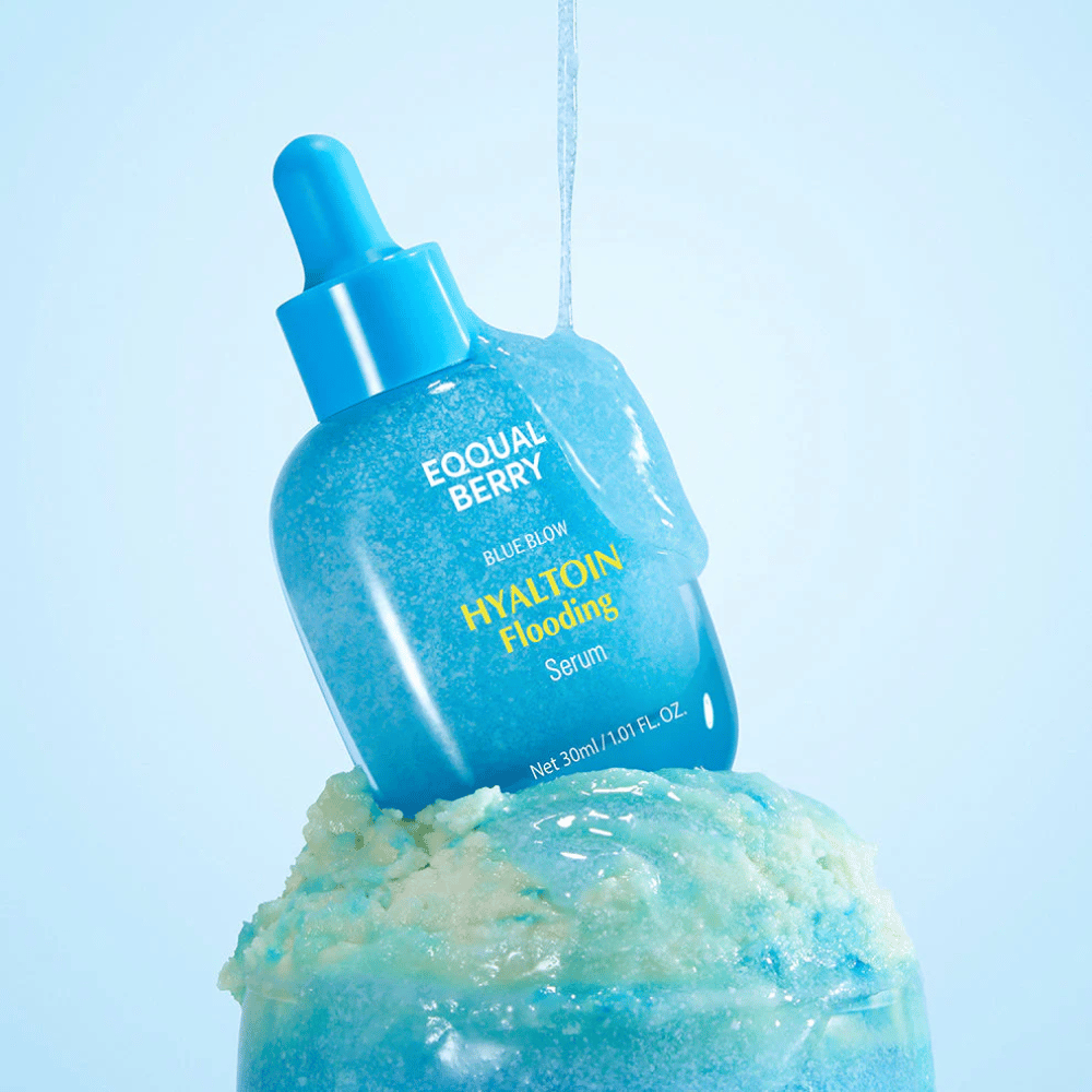 EQUAL BERRY Hyaltoin Flooding Serum med pipette – intensivt fuktighetsgivende serum for tørr og fuktfattig hud