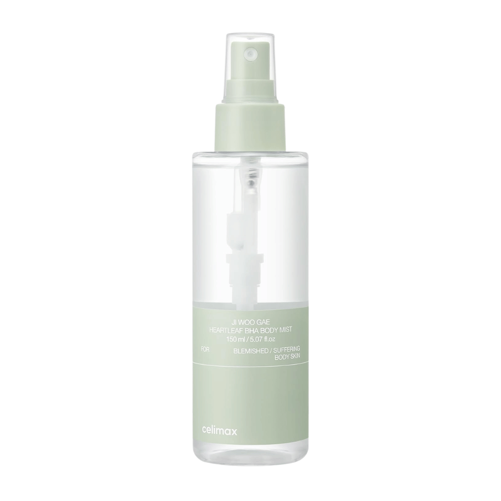 1. celimax Ji Woo Gae Heartleaf BHA Body Mist 150 ml – eksfolierende kroppsmist