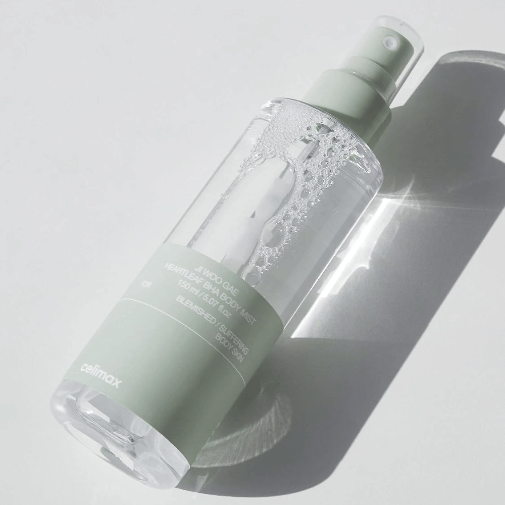 celimax Ji Woo Gae Heartleaf BHA Body Mist 150 ml med BHA og heartleaf