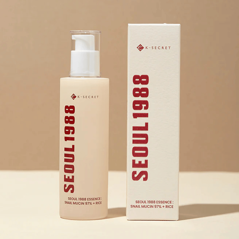 Produktbilde med emballasje for KSECRET-SEOUL 1988 Essence Snail Mucin 97%