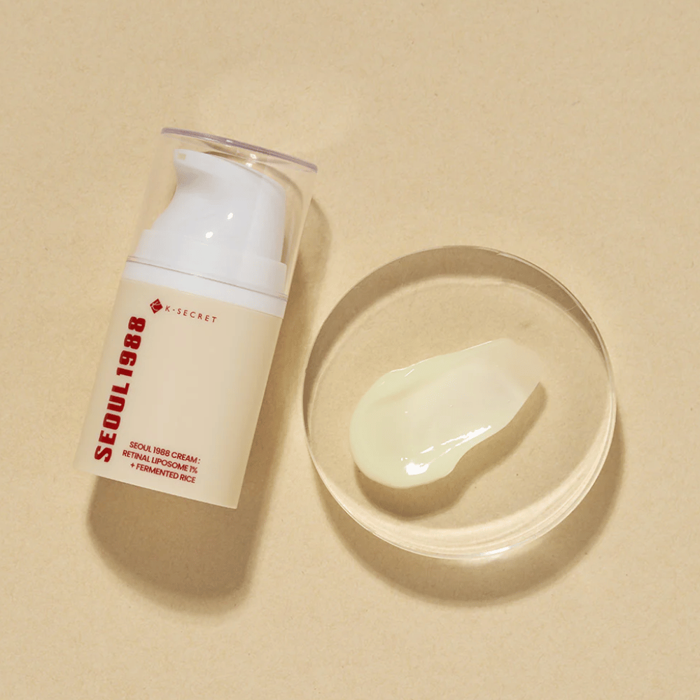 Produktbilde der man ser innholdet for SEOUL 1988 Cream : Retinal Liposome 1% + Fermented Rice 50ml