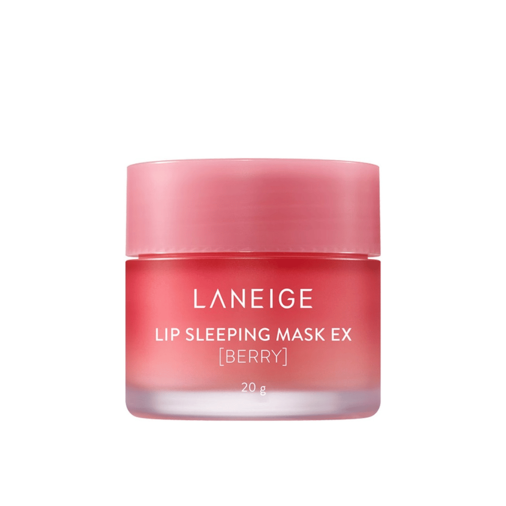 LANEIGE Lip Sleeping Mask Berry 20g, en K-beauty leppemaske beriket med antioksidanter.