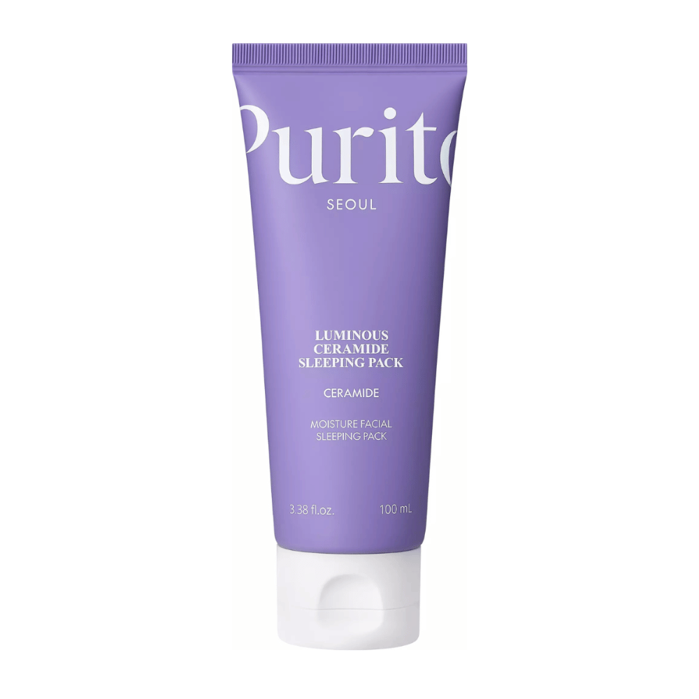 Purito SEOUL Luminous Ceramide Sleeping Pack – koreansk nattmaske med ceramider som fukter dypt og reparerer huden om natten