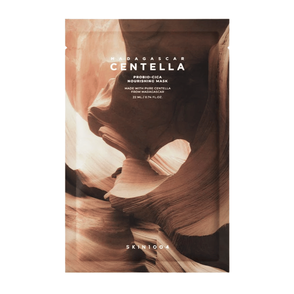 Enkelt produktbilde av Madagascar Centella Probio-Cica Nourishing Mask mot lys bakgrunn.