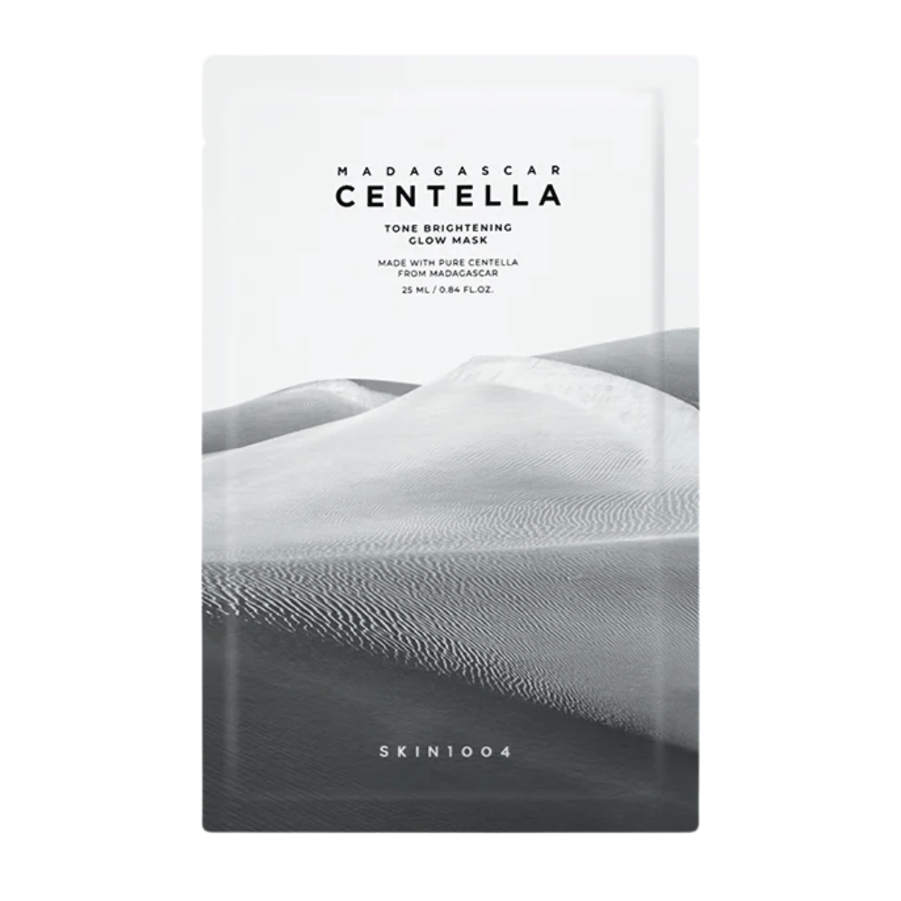 Enkelt produktbilde av Madagascar Centella Tone Brightening Glow Mask mot lys bakgrunn.