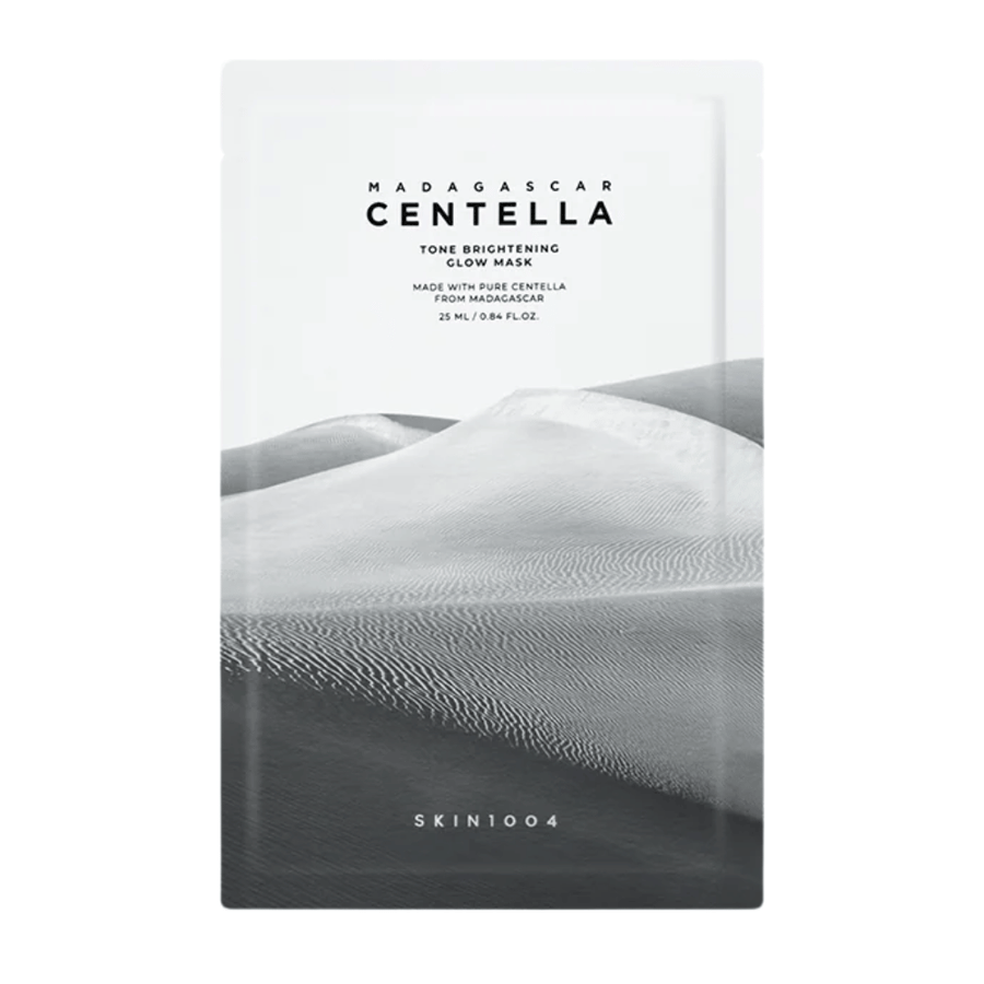 Enkelt produktbilde av Madagascar Centella Tone Brightening Glow Mask mot lys bakgrunn.