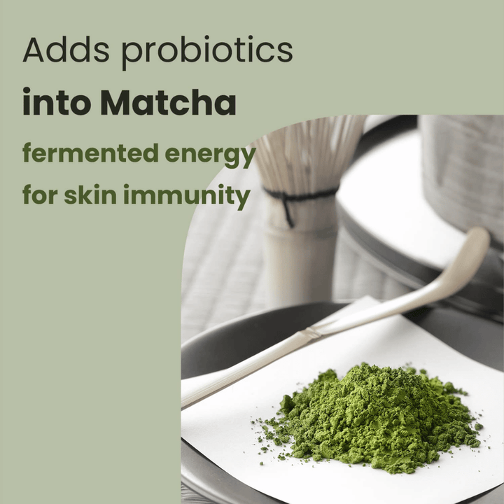 Heimish Matcha Biome rens med fermentert matcha og probiotika – balanserer huden og støtter hudens naturlige beskyttelsesbarriere