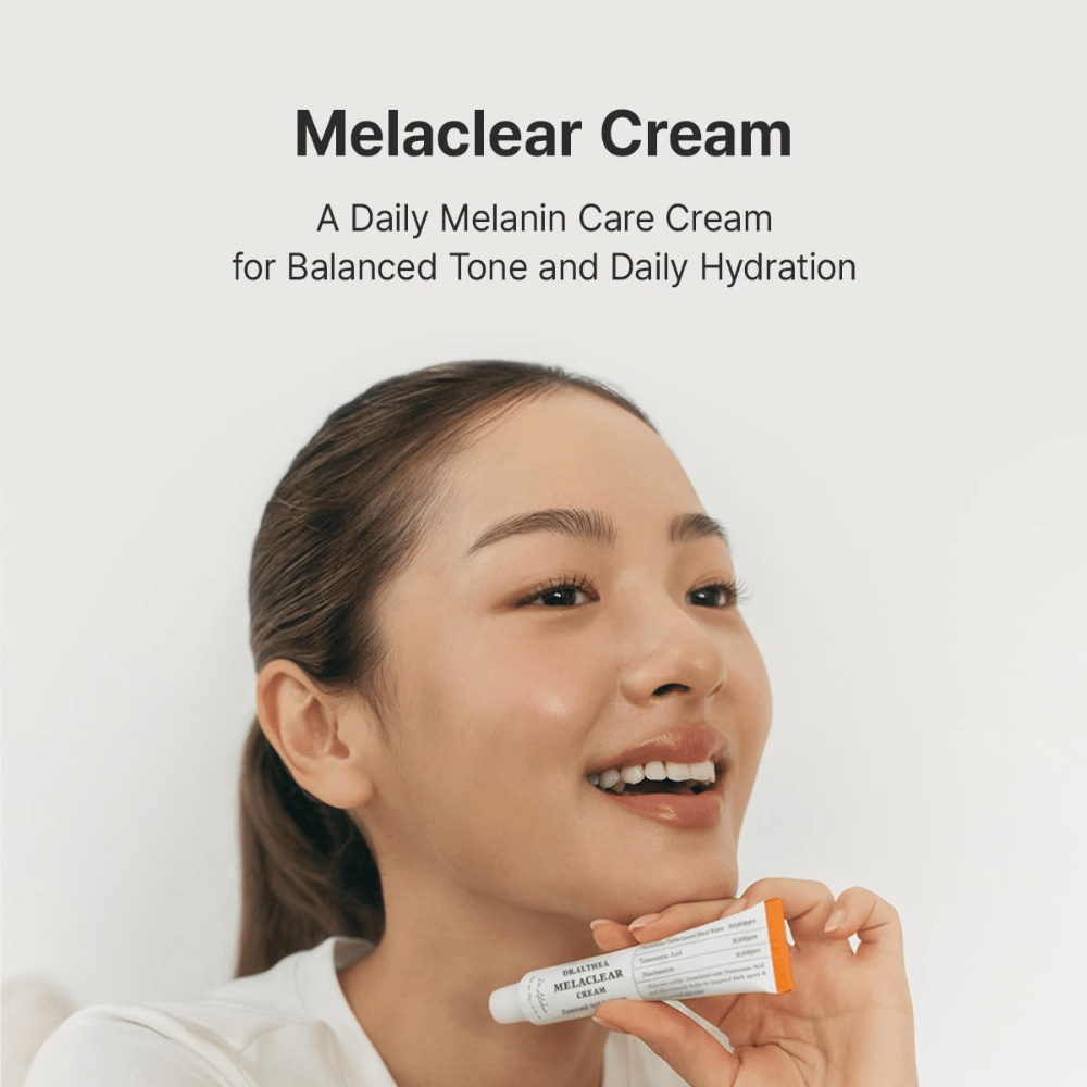 Dr. Althea Melaclear Cream fuktighetsgivende ansiktskrem for jevnere hudtone