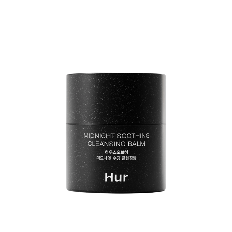 Hvordan Midnight Soothing Cleansing Balm på hvit bakgrunn. Myk rensebalm som smelter bort sminke, solbeskyttelse og talg uten å tørke ut huden.